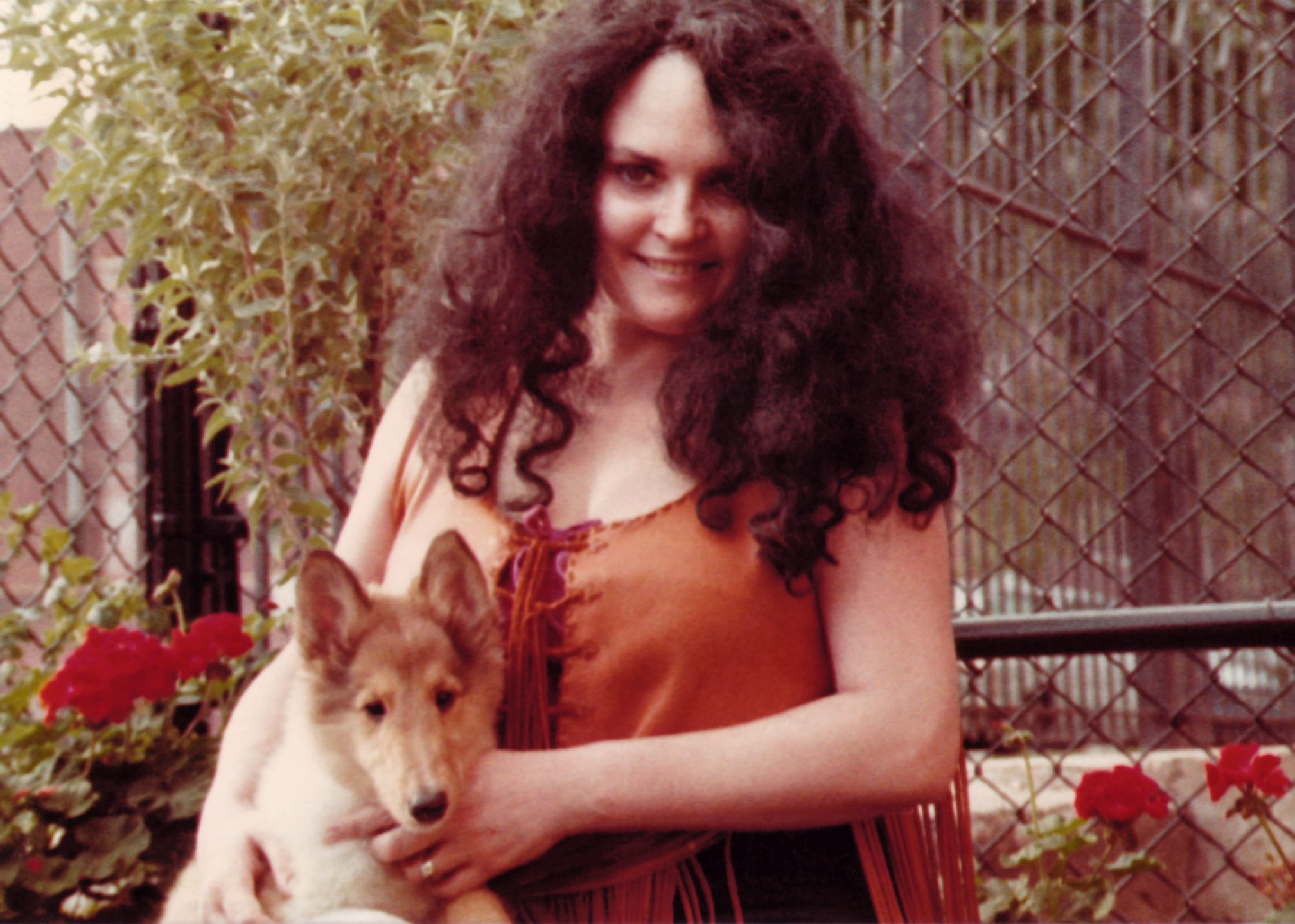 Carol with Dillinger as a Puppy
